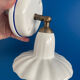 Wall lamp in blue and white porcelain made in italiy