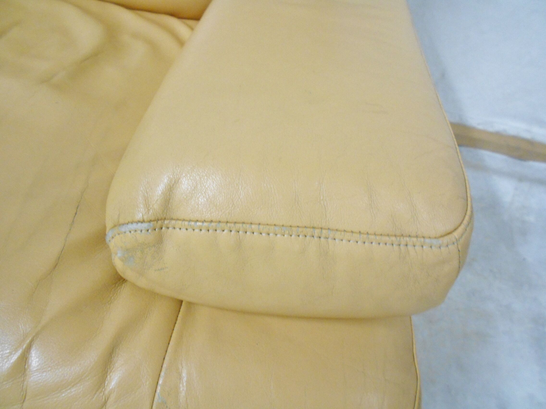 Leather armchair