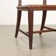 Antique Directoire chairs in walnut, restorations, Italy, 19th century