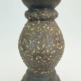 rare large jopeko PLANT STAND plant pot with base fat lava ceramic 1970s