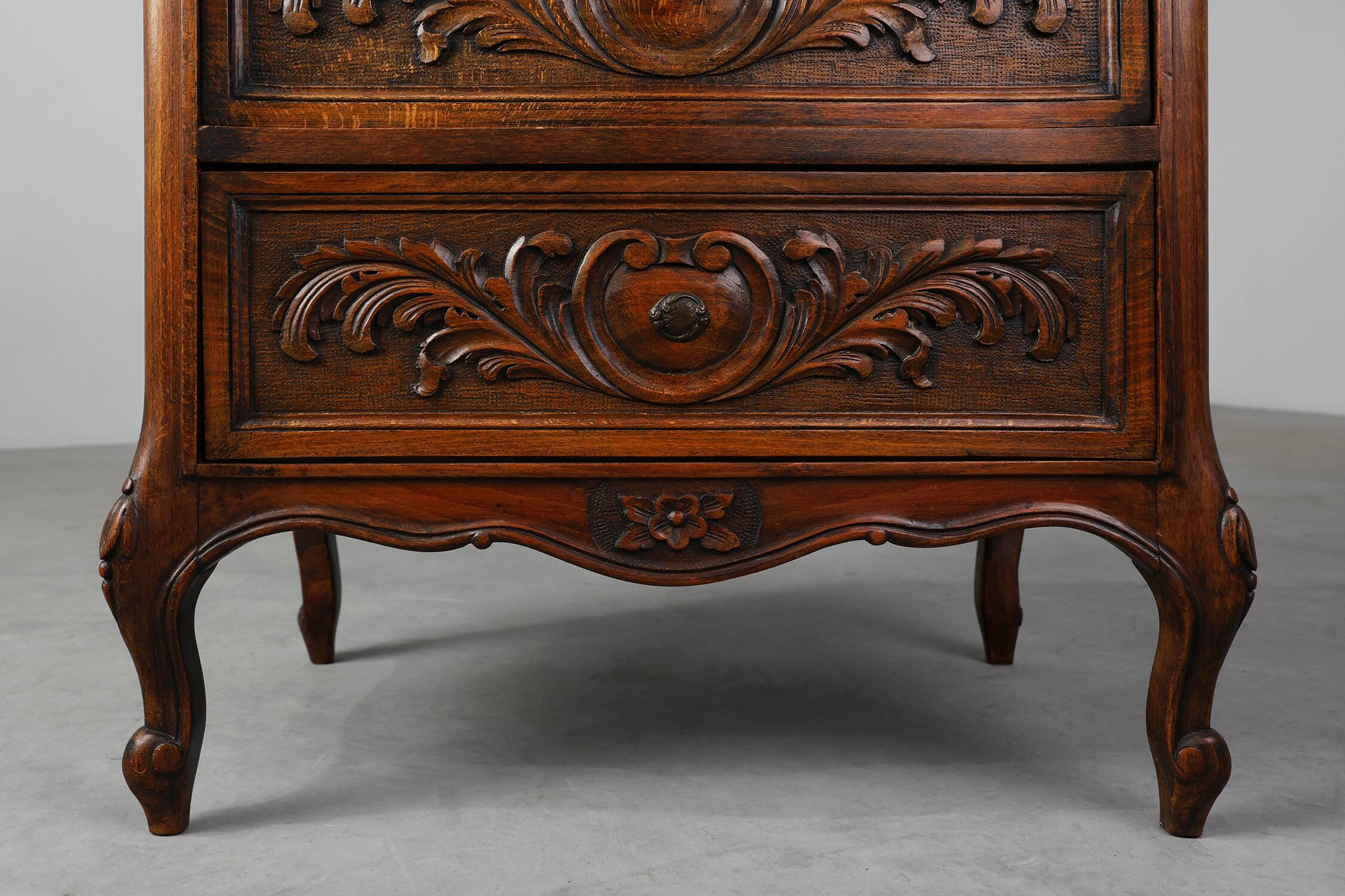 Louis XV Style Oak Chest of Drawers, France