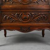 Louis XV Style Oak Chest of Drawers, France