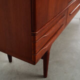 Teak highboard, Danish design, 1960s, designer: Johannes Andersen