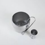 Ice bucket, Italian design, 1970s, manufactured by Alessi