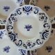 11 assiettes creuses "Rouennais " de Longchamp 