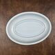 Vintage oval dish Made in Italy, hand-painted floral decoration