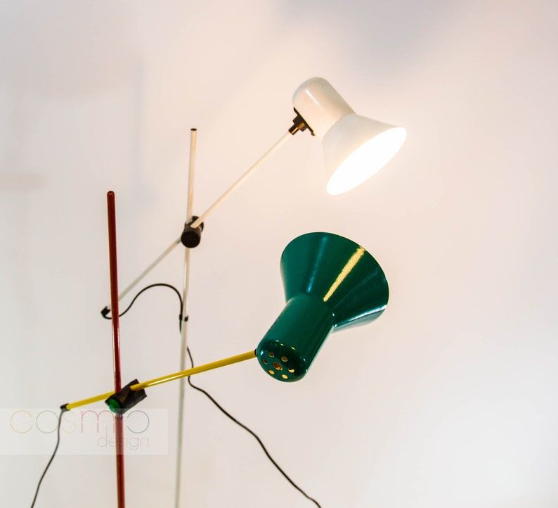 Floor lamp Veneta Lumi black edition pop art