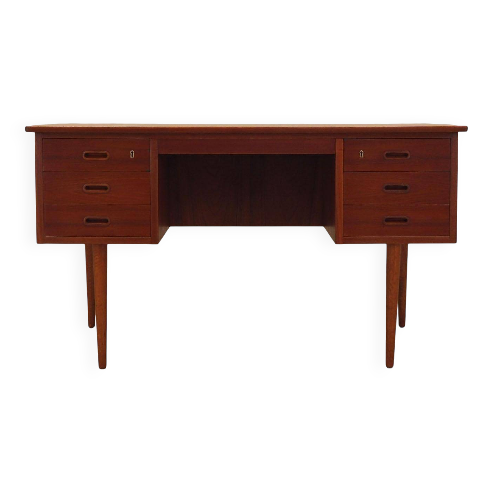 Teak desk, Danish design, 1960s, manufactured in Denmark