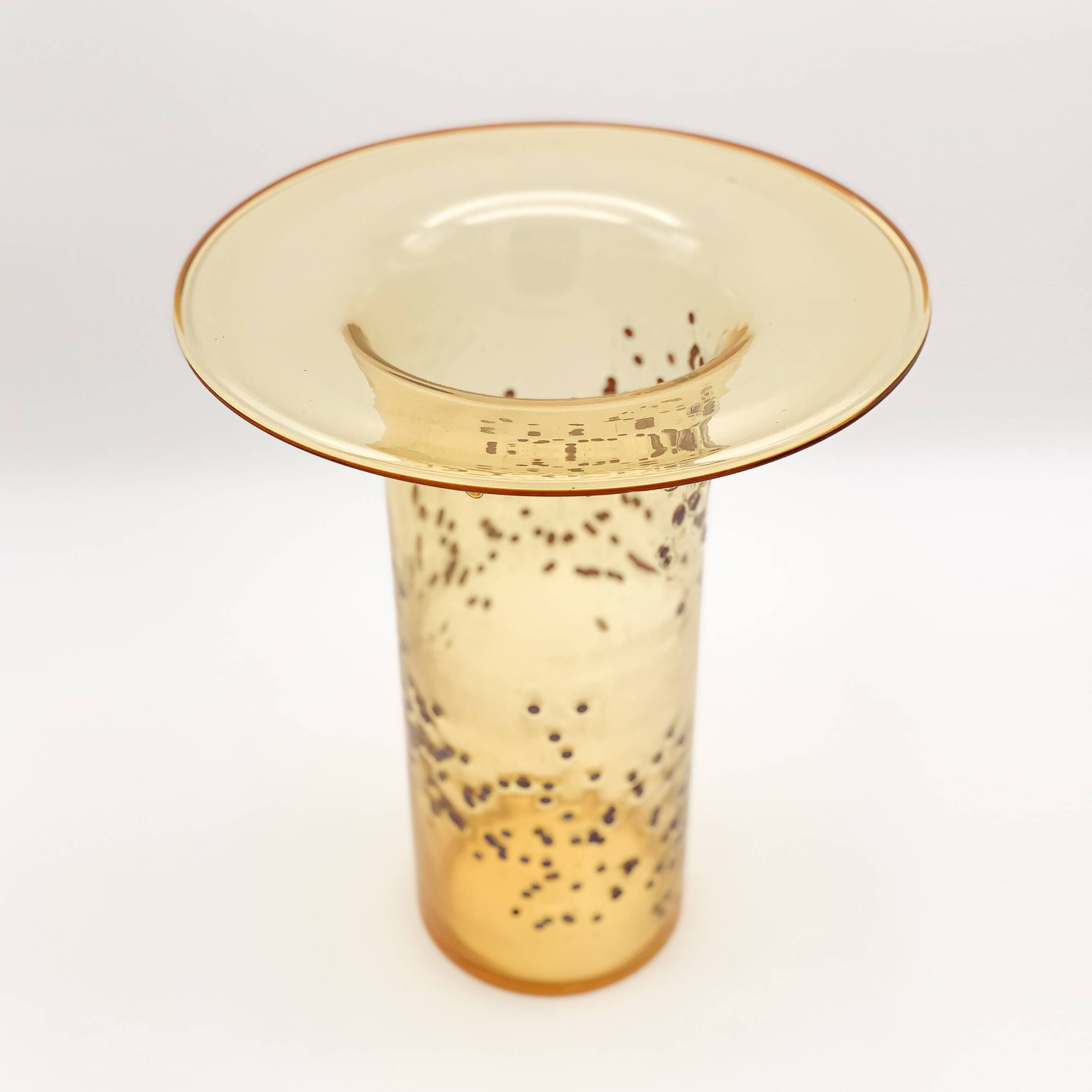 Large glass vase from Murano by the La Murrina workshop.