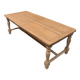 Solid oak farmhouse table