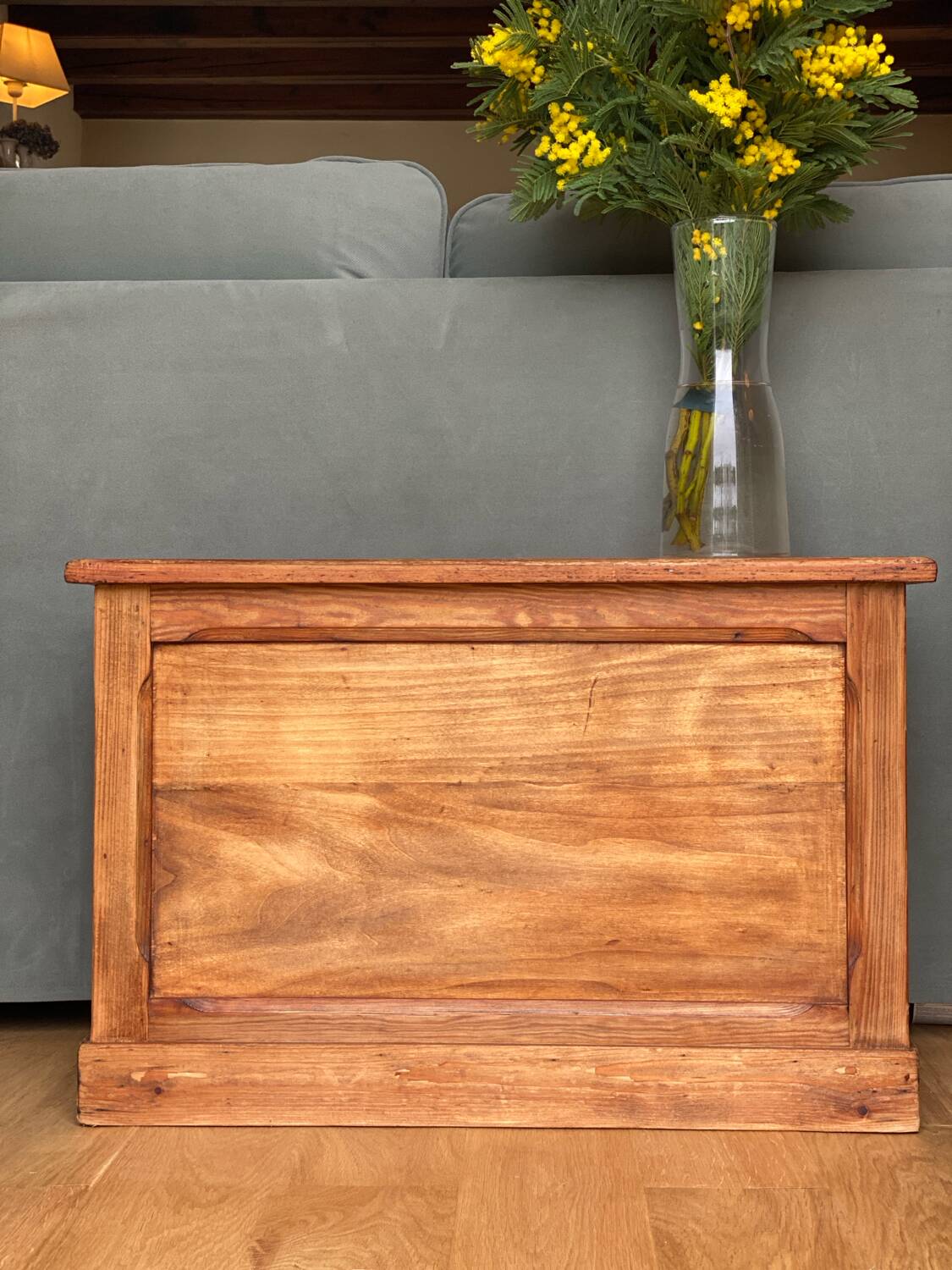 Wooden chest