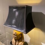 Massive bronze lamp Pharaoh, 1970
