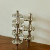 Trio of 1960s vintage candle holder by Stoff Nagel