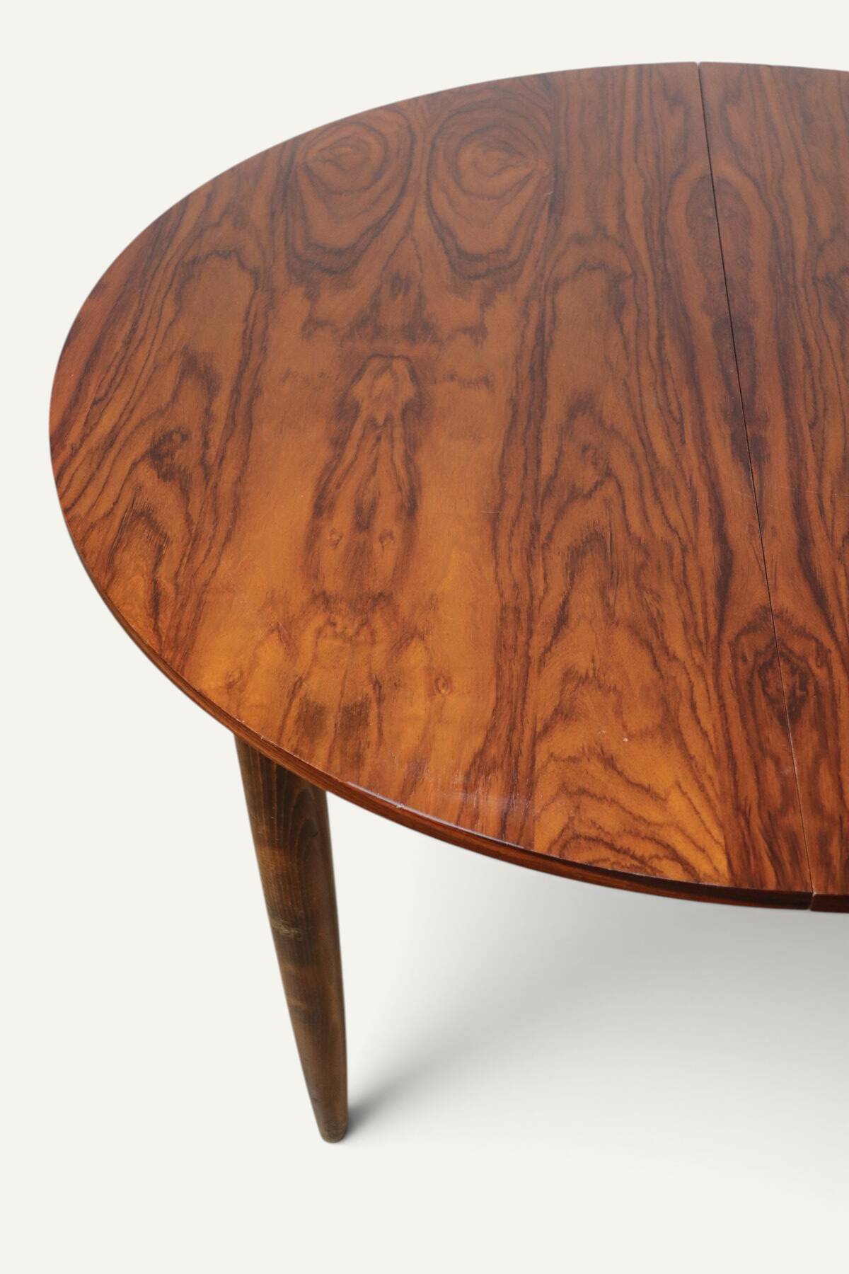 Table de repas extensible en teck, années 1960