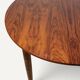 Table de repas extensible en teck, années 1960