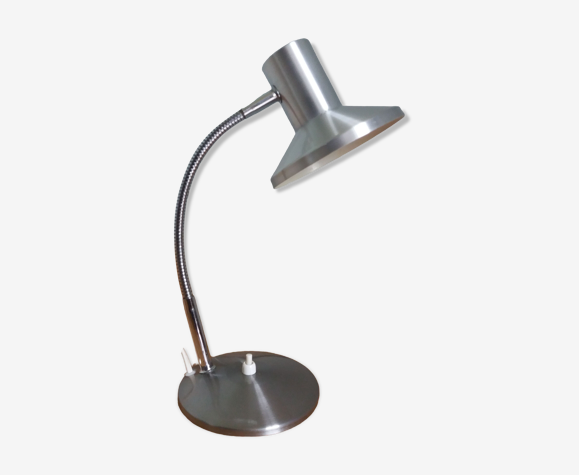 Lampe articulée flexible argentée