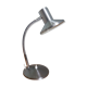 Silver flexible articulated lamp