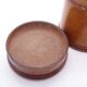 Round wooden box