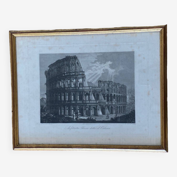 Lithographie du Colisée Rome 1832