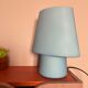 Lampe flore verre opaline Habitat 1990