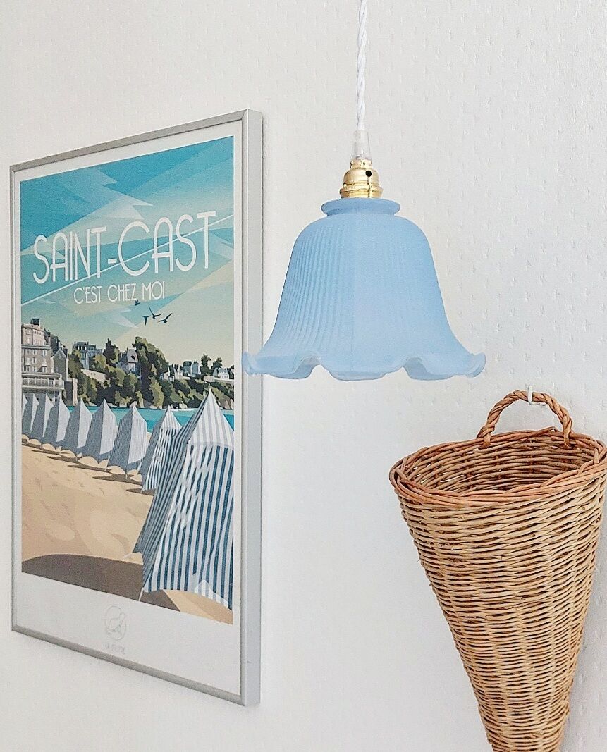 Pastel blue vintage walkman