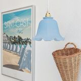 Pastel blue vintage walkman