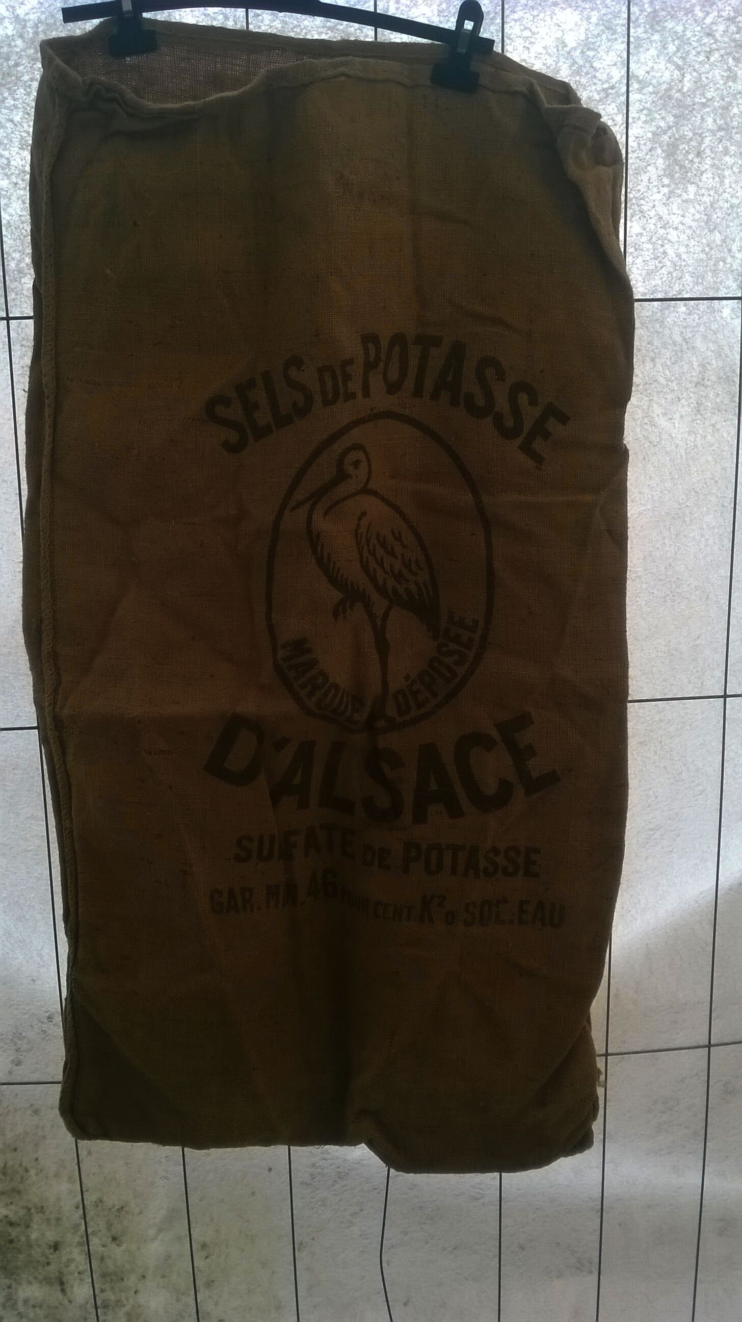 Burlap bag