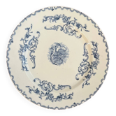 Assiette plate terre de fer, modèle Moscou neuves