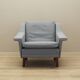 Fauteuil gris, design danois, années 1960, production : Danemark
