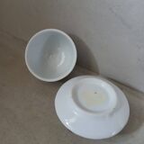 Beurrier individuel en porcelaine