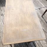 Ancienne table Bistrot - Bois - 2 tiroirs