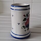 Manises earthenware vase mug