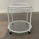 Postmodern Glass Side Table or Dessert Table