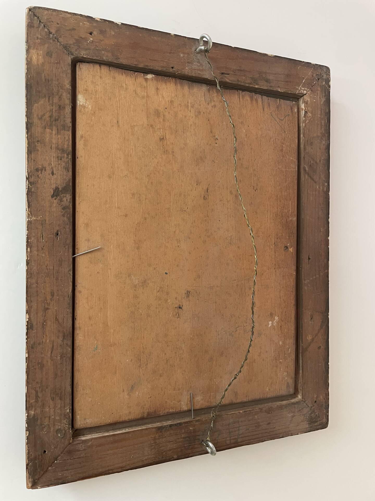 Pair of antique paintings
