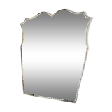 Miroir biseauté fleuri style vénitien