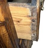 Curved Lyonnaise chest of drawers, Louis XV period, in solid walnut, circa 1750