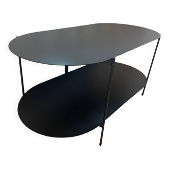 Steel coffee table