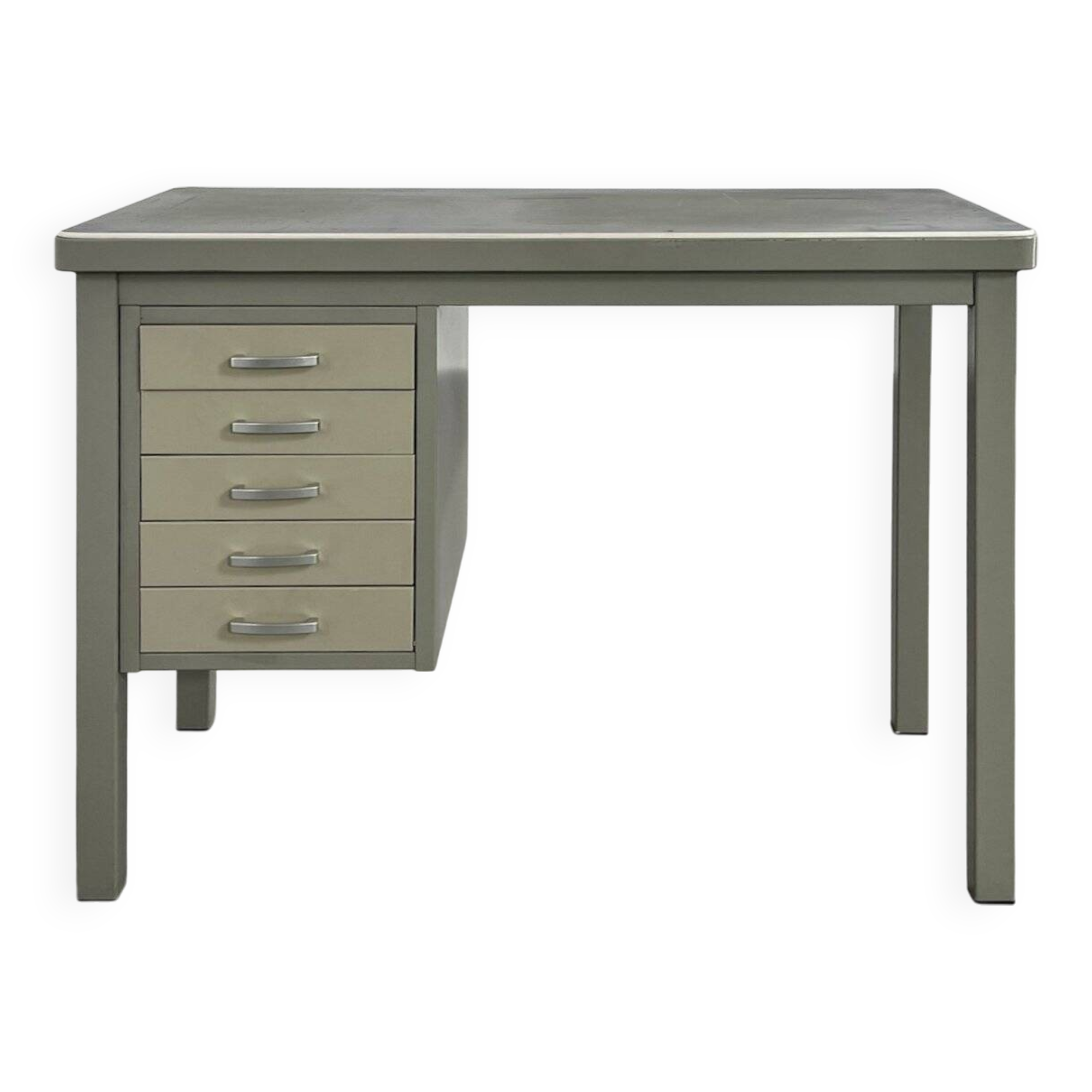 Vintage Metal Desk, 1950s
