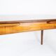 Table à manger en bois de rose avec extensions de design danois des années 1960