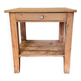 Rough wood anchor log and drawer