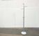 Postmodern German grey metal coat rack by Markus Börgens for D-Tec, 1980s.