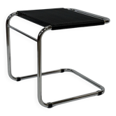 Tabouret vintage Knoll style Bauhaus en chrome tubulaire des années 1970