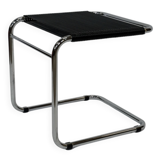 Vintage Knoll Stool Bauhaus Style Chrome Tubular 1970s