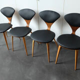Chairs plywood teak of Norman Cherner, Plycraft, USA, lot 4