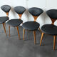 Chairs plywood teak of Norman Cherner, Plycraft, USA, lot 4