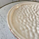 Vintage raspberry slurry pie dish 50s