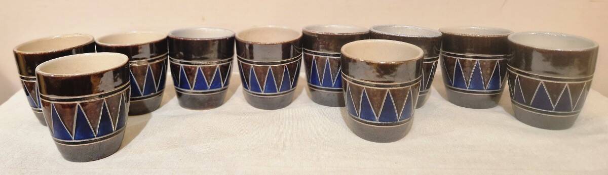 Ceramic cider/beer service - Art Deco - Zoller