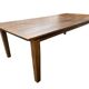 XL vintage dining table in solid wood