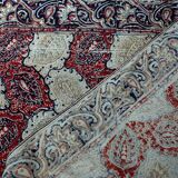 Nappe indienne carrée 130x130 motifs cachemire