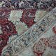 Square Indian tablecloth 130x130 with paisley patterns.
